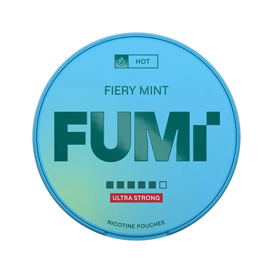 FUMI Fiery Mint Ultra Strong product tin