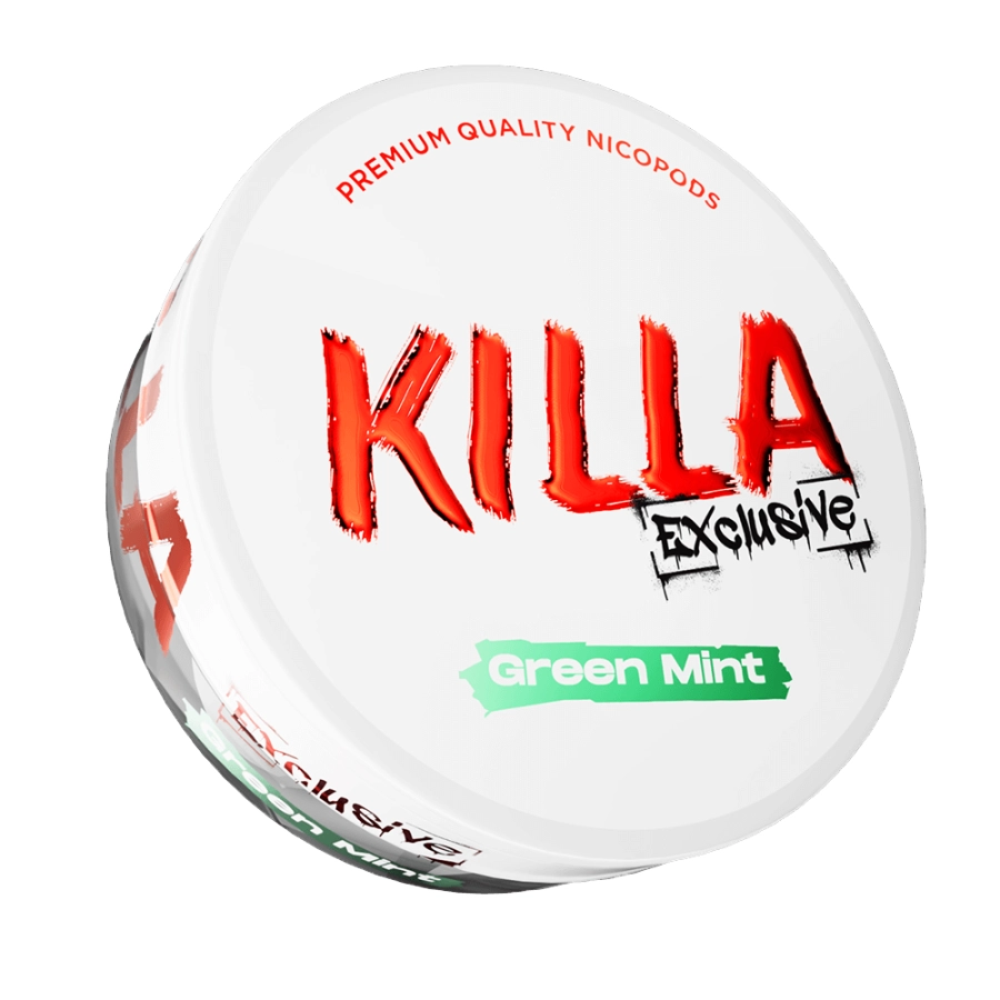 KILLA Exclusive Green Mint - 16.5mg/g product tin