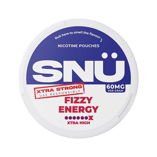 SNU Fizzy Energy - 60mg/g product tin