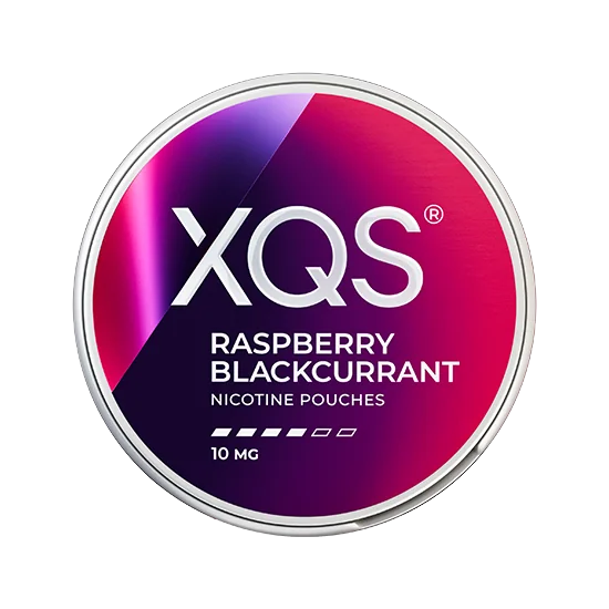 XQS Raspberry Blackcurrant - 10mg product tin
