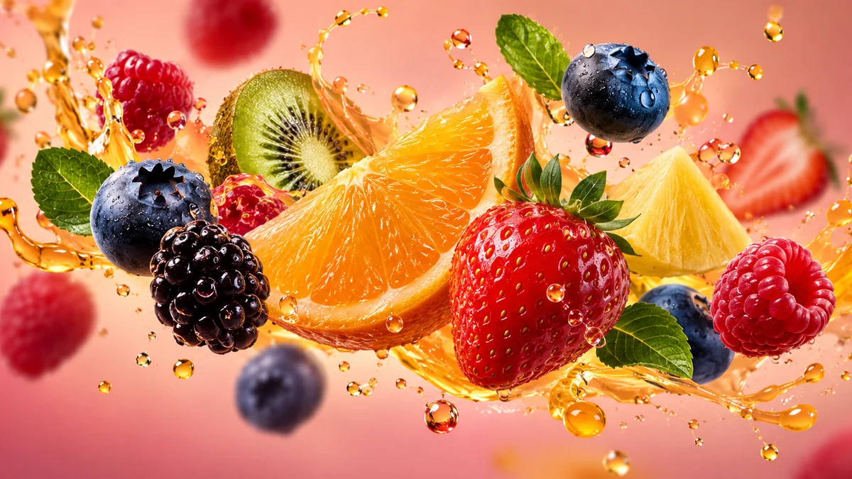 Fruit nicotine pouches