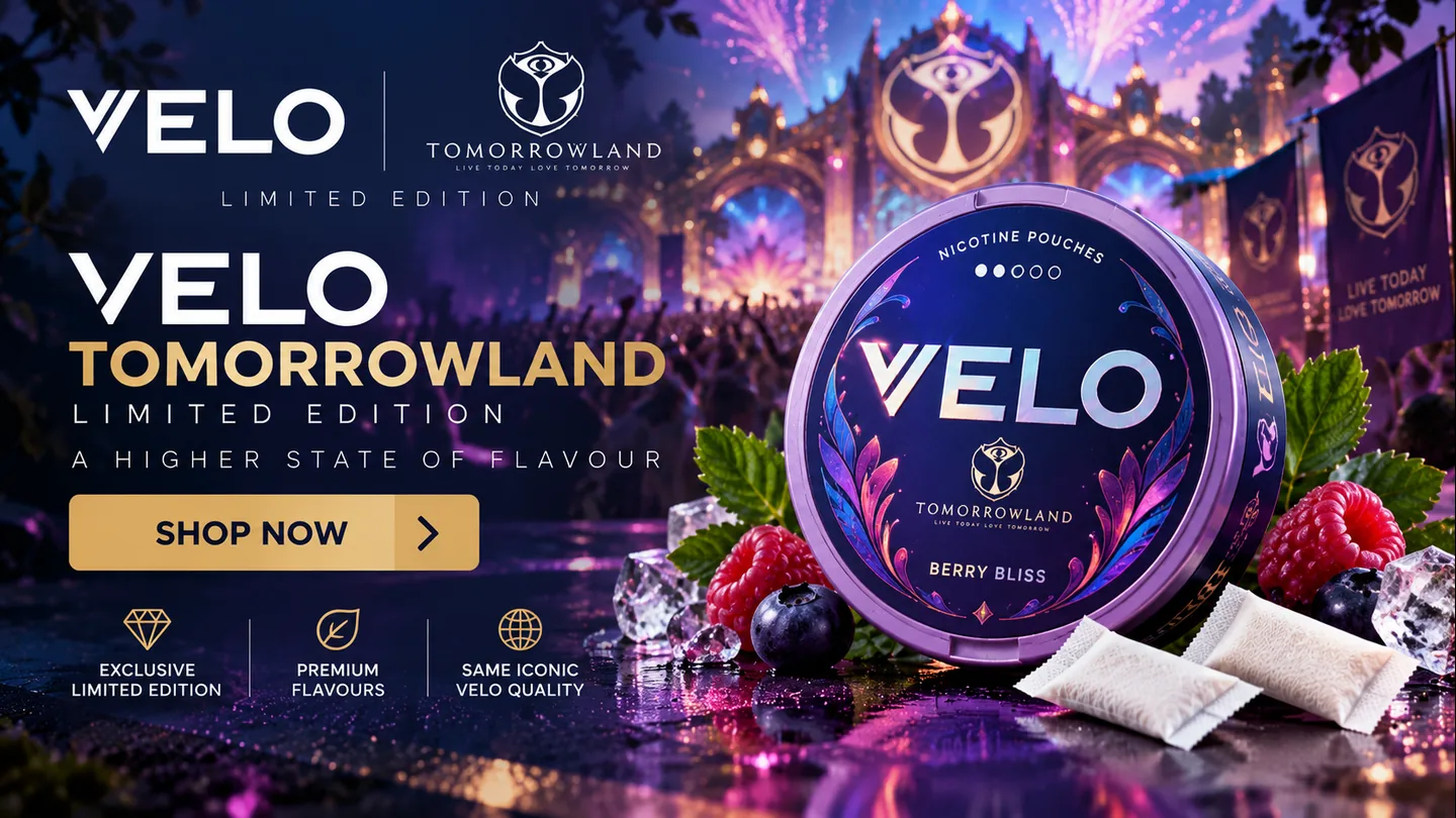 Shop VELO Tomorrowland Limited Edition 8mg nicotine pouches
