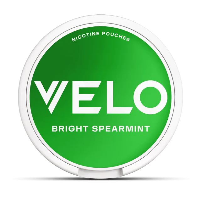 VELO Bright Spearmint 6mg nicotine pouches can