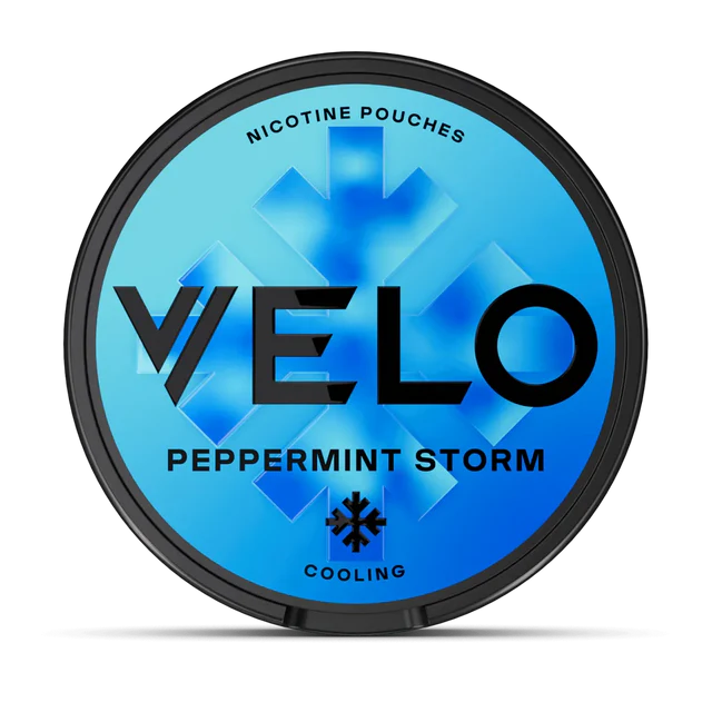 VELO Peppermint Storm Nicotine Pouches 11mg UK