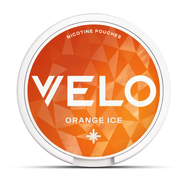 VELO Orange Ice 10mg nicotine pouches can
