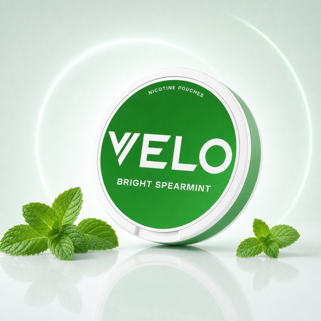 VELO Bright Spearmint Nicotine Pouches 6mg