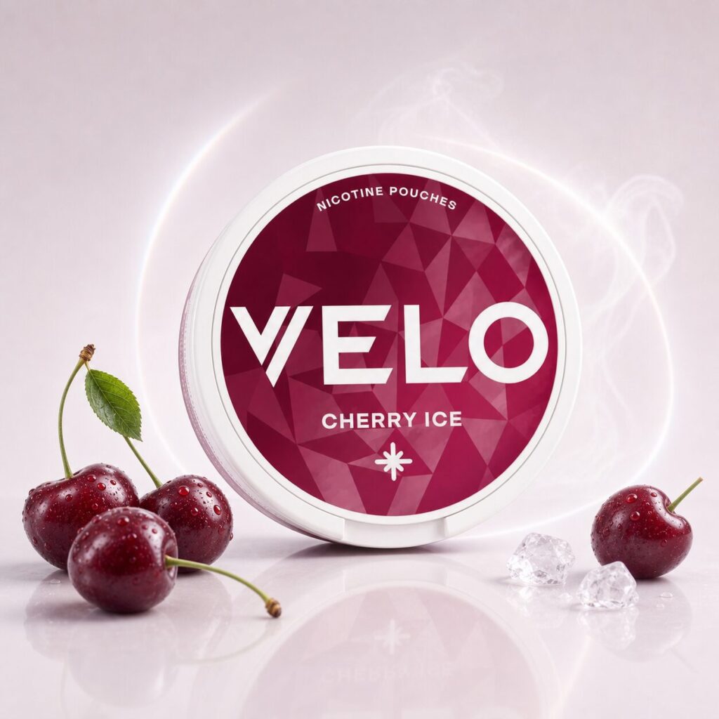 VELO Cherry Ice Nicotine Pouches 10mg
