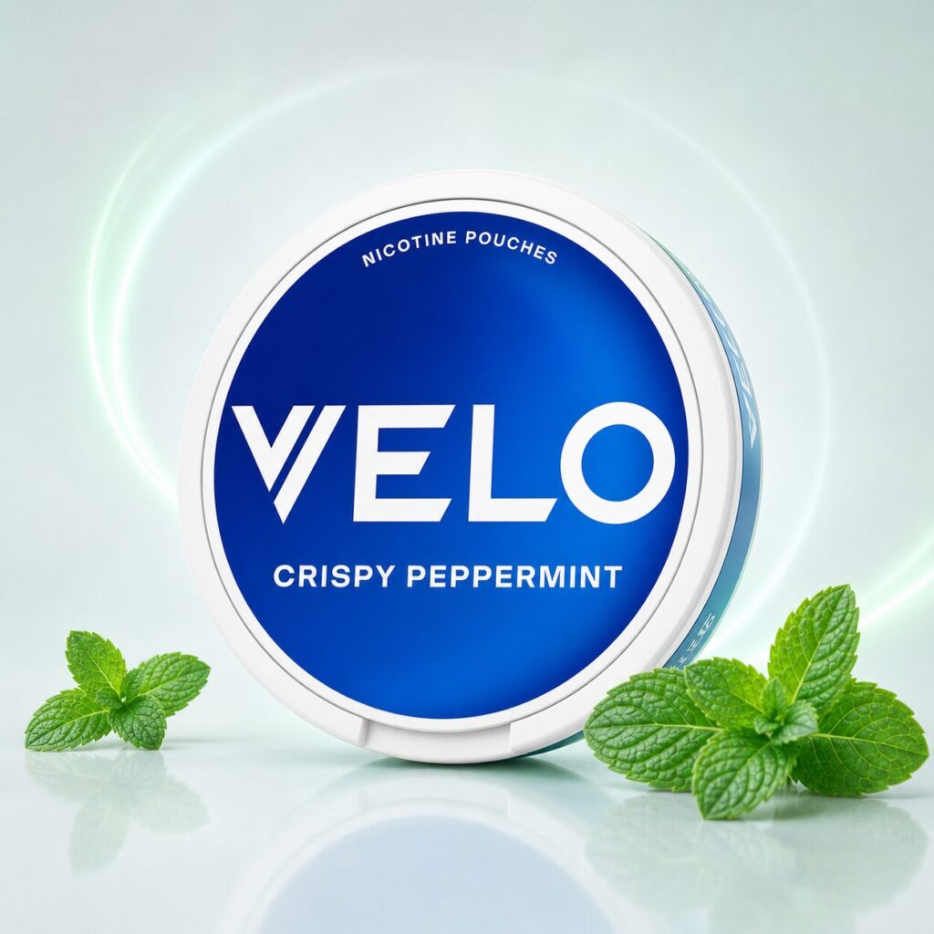 VELO Crispy Peppermint Nicotine Pouches 6mg