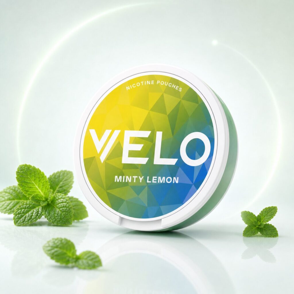 VELO Minty Lemon Nicotine Pouches 10mg