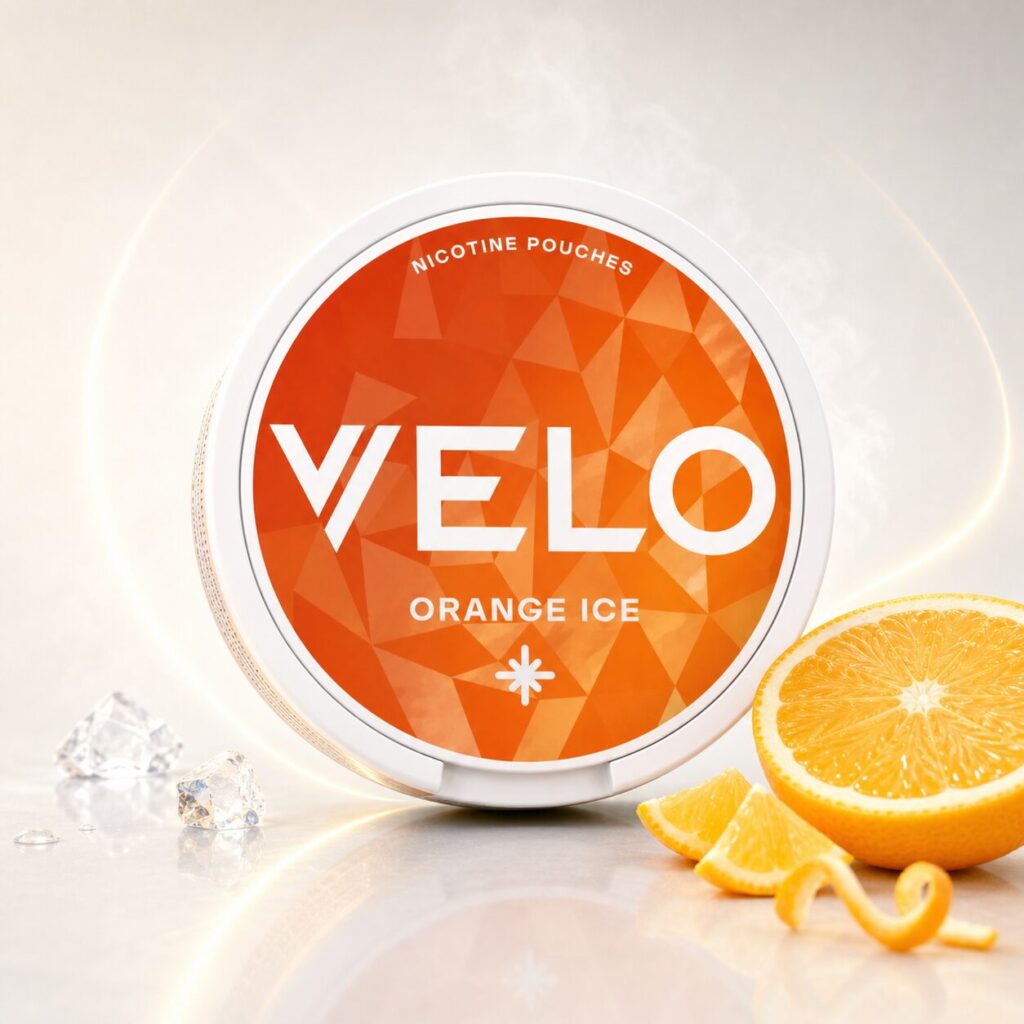VELO Orange Ice Nicotine Pouches 10mg