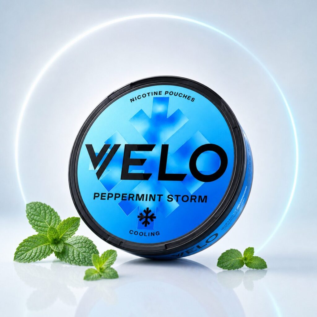 VELO Peppermint Storm 14mg nicotine pouches