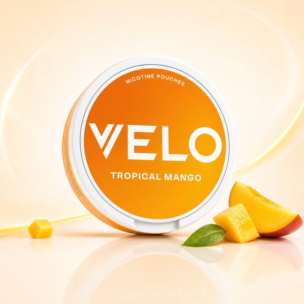 VELO Tropical Mango Nicotine Pouches 6mg