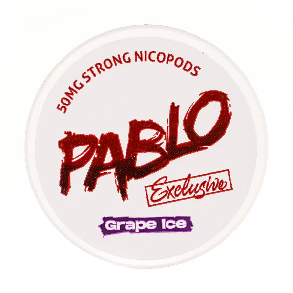 PABLO Grape Ice Nicotine Pouches 30mg