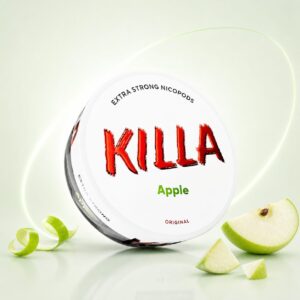 KILLA Apple Nicotine Pouches 13.2mg product tin