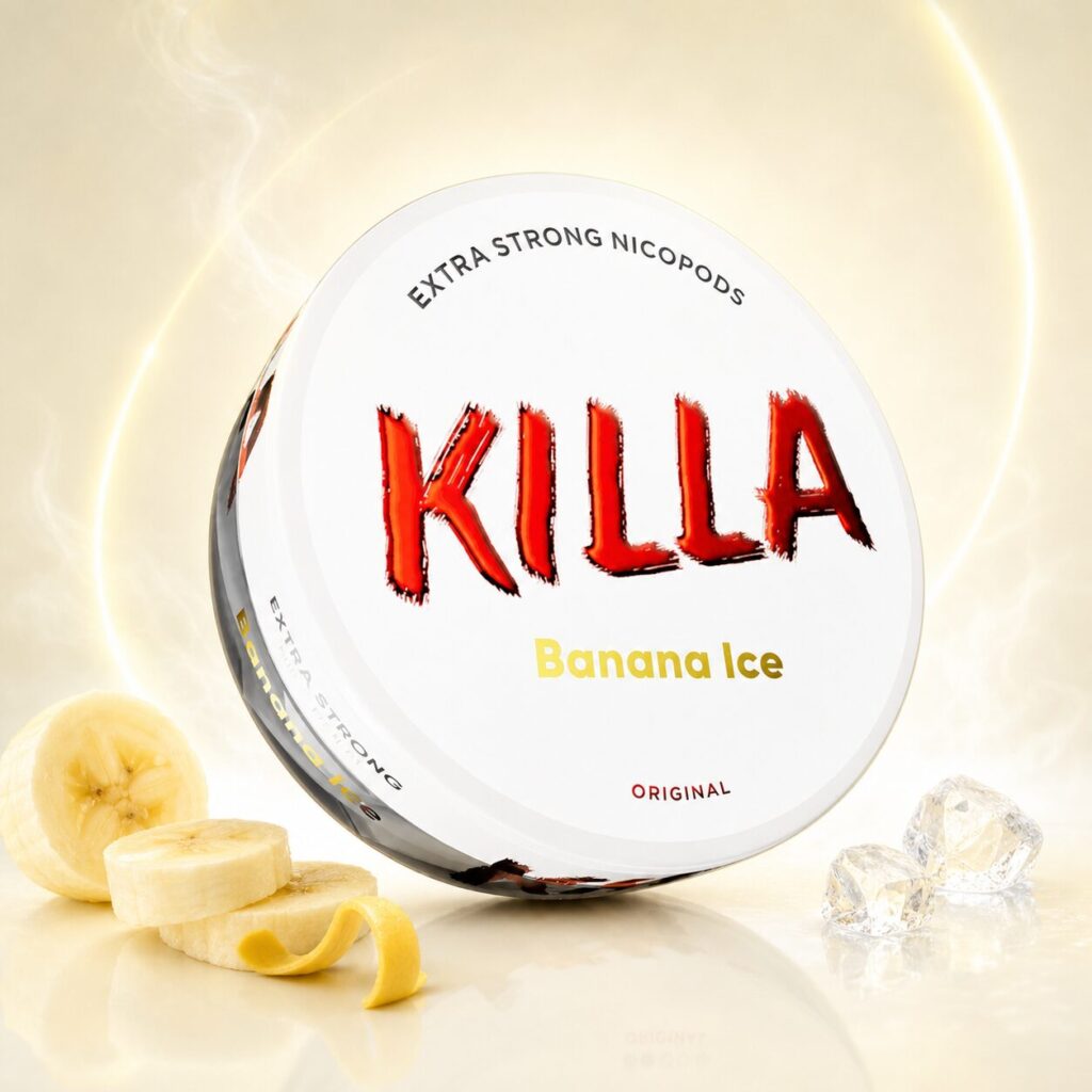 KILLA Banana Ice Nicotine Pouches 13.2mg