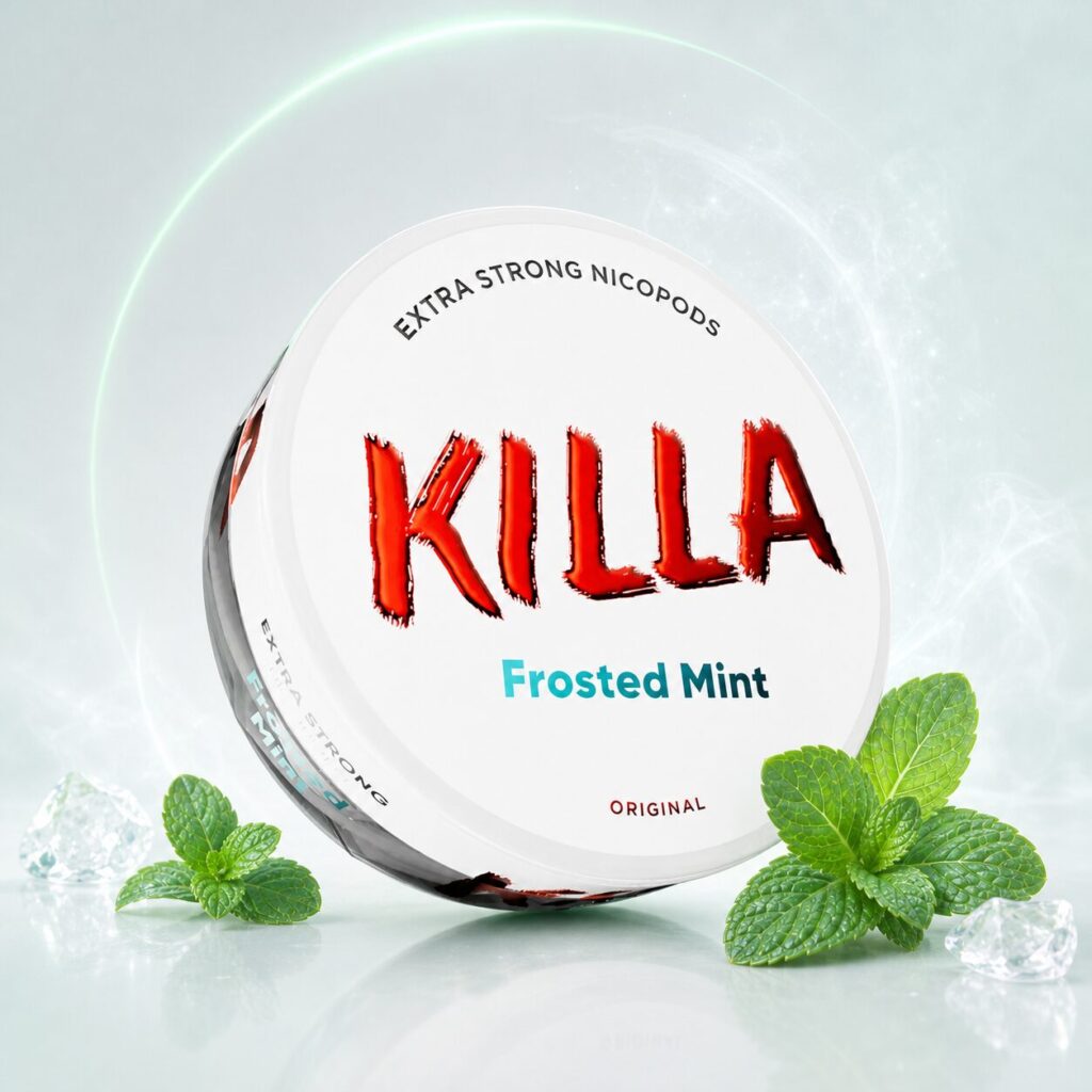 KILLA Frosted Mint Nicotine Pouches 13.2mg