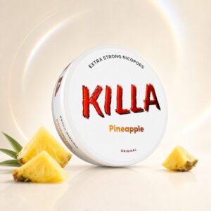 KILLA Pineapple Nicotine Pouches 13.2mg product tin