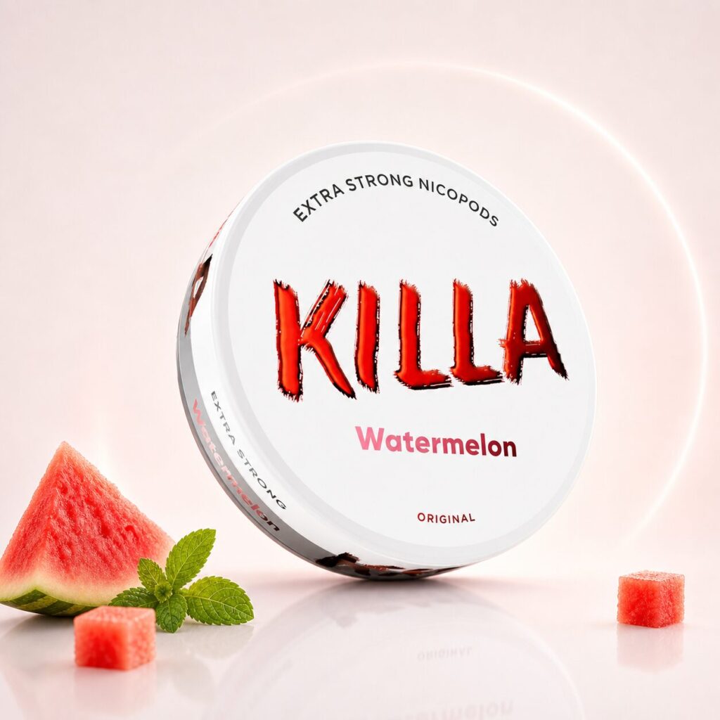 KILLA Watermelon Nicotine Pouches 13.2mg