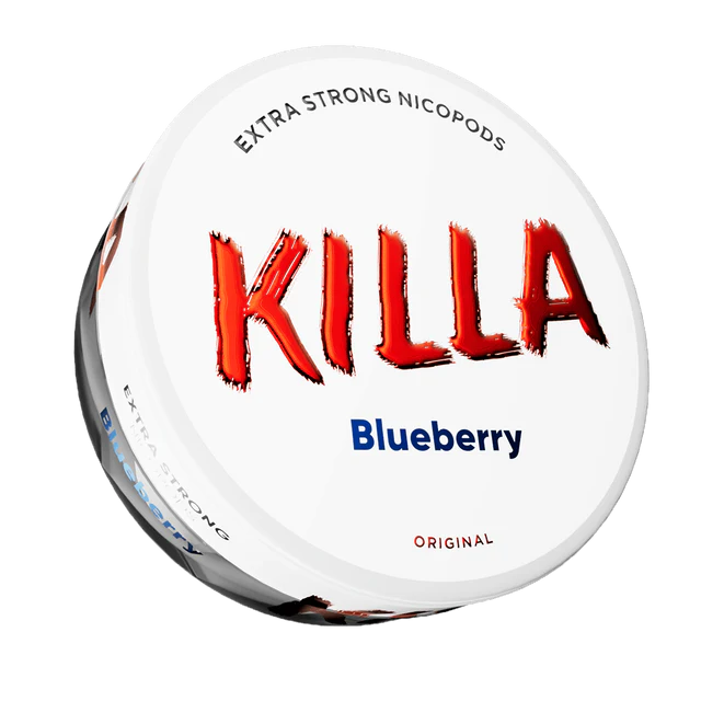 KILLA Blueberry Nicotine Pouches 13.2mg