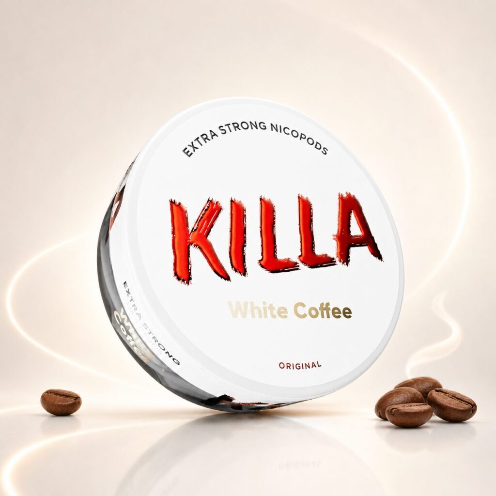 KILLA White Coffee Nicotine Pouches 13.2mg