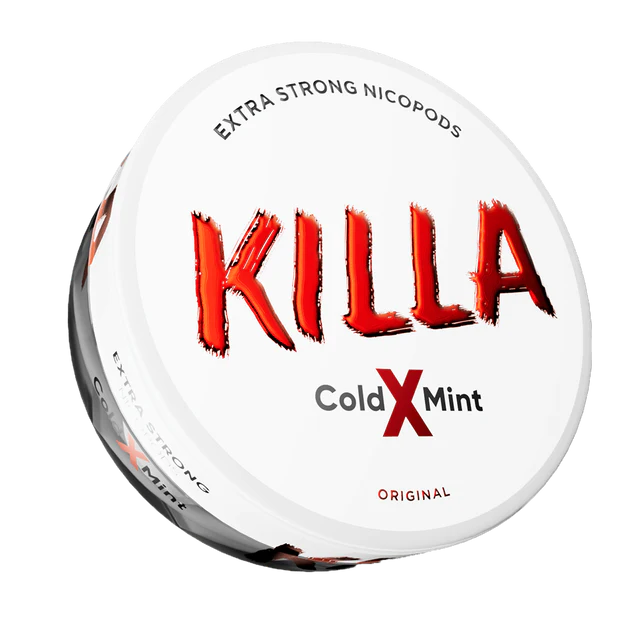 KILLA Cold X Mint Nicotine Pouches 13.2mg