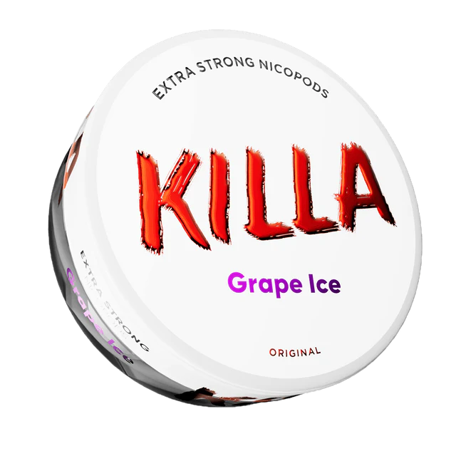 KILLA Grape Ice Nicotine Pouches 13.2mg