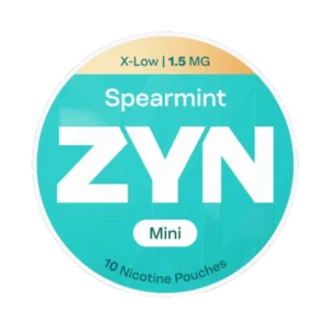 ZYN Spearmint X-Low Mini 1.5mg 10 Pouches