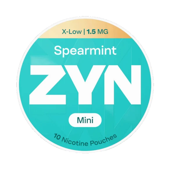 ZYN Spearmint X-Low Mini 1.5mg 10 Pouches