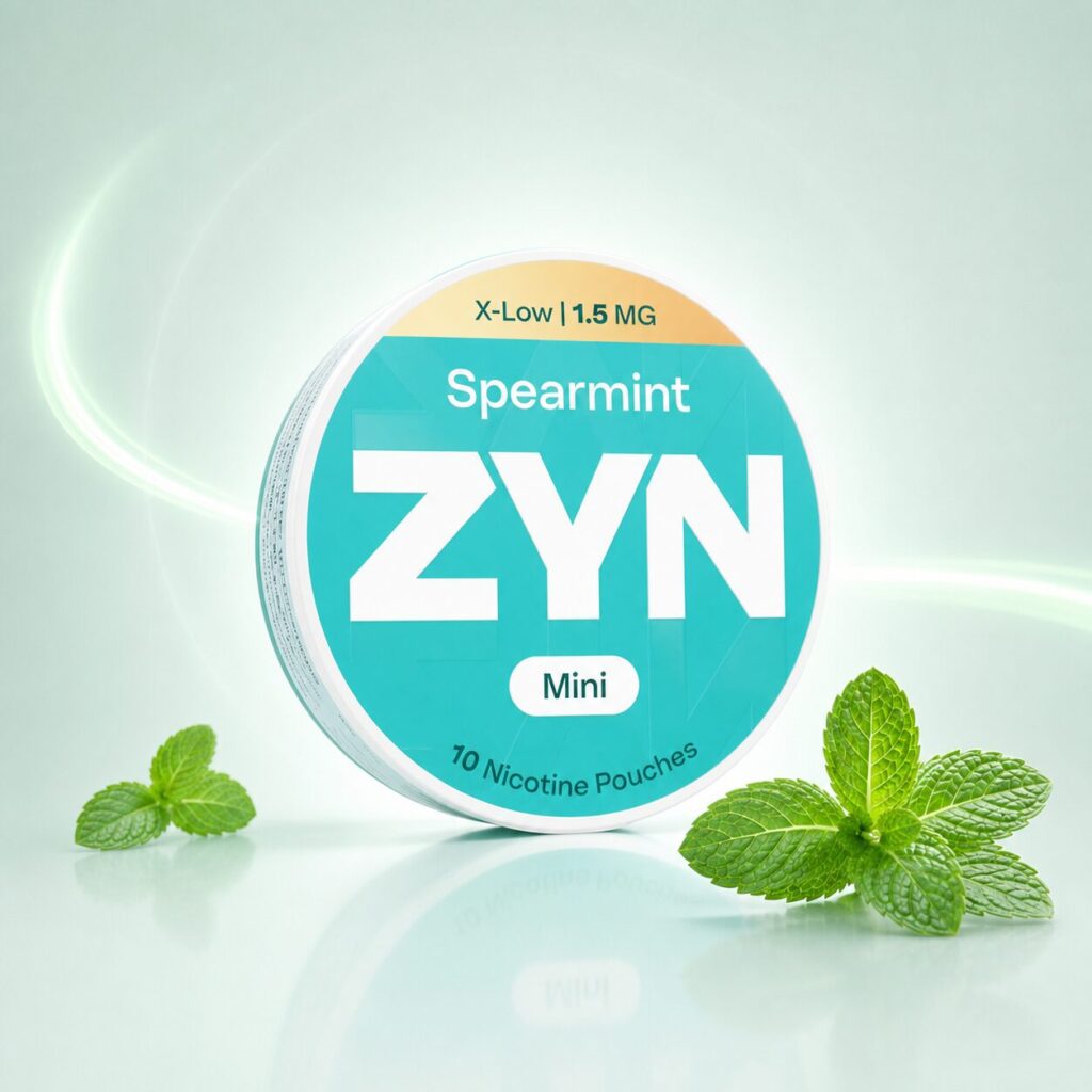 ZYN Spearmint X-Low Mini 1.5mg 10 Pouches