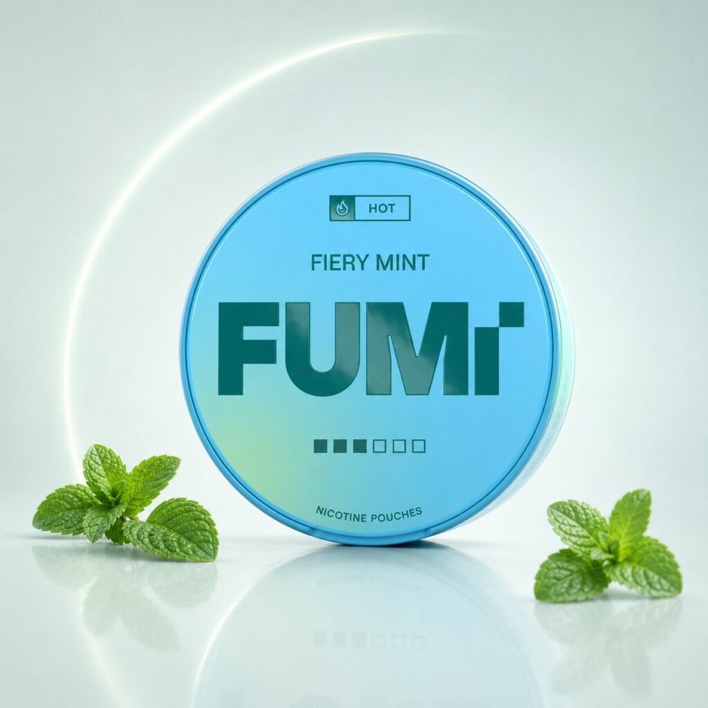 FUMi Fiery Mint Nicotine Pouches 8mg