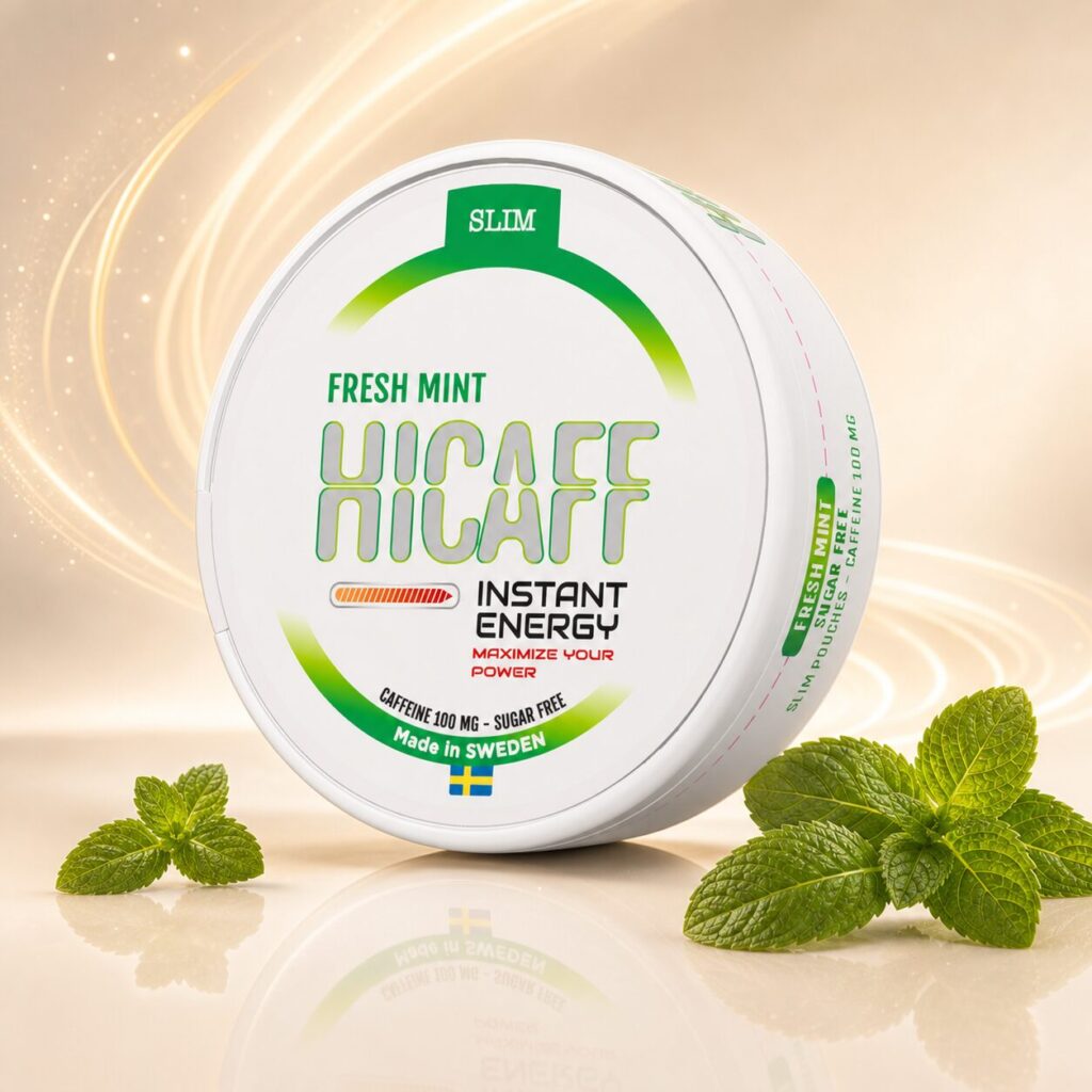 Hicaff Fresh Mint Caffeine Pouches 100mg