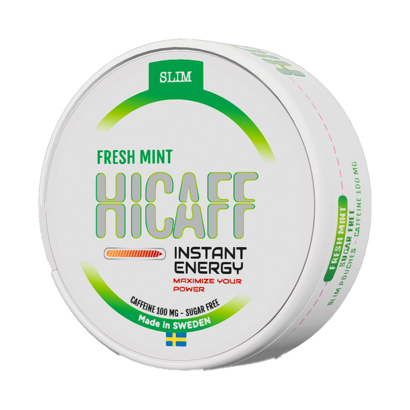 Hicaff Fresh Mint Caffeine Pouches 100mg