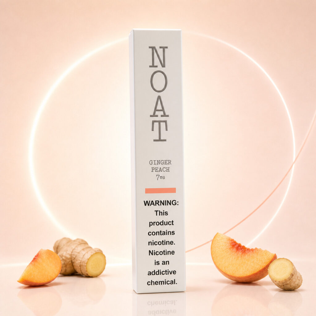 NOAT Ginger Peach Nicotine Pouches 7mg