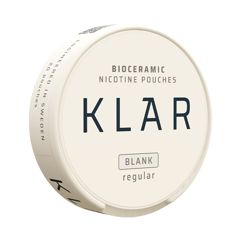 KLAR BLANK Regular Mini Nicotine Pouches 3mg