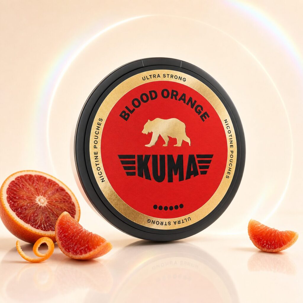 KUMA Blood Orange Nicotine Pouches 13.75mg