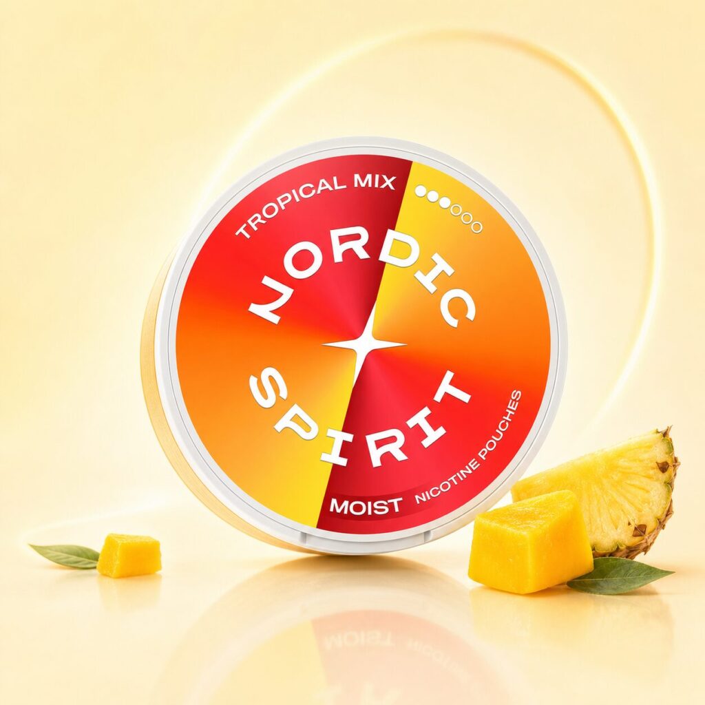 Nordic Spirit Tropical Mix Strong Nicotine Pouches 9mg