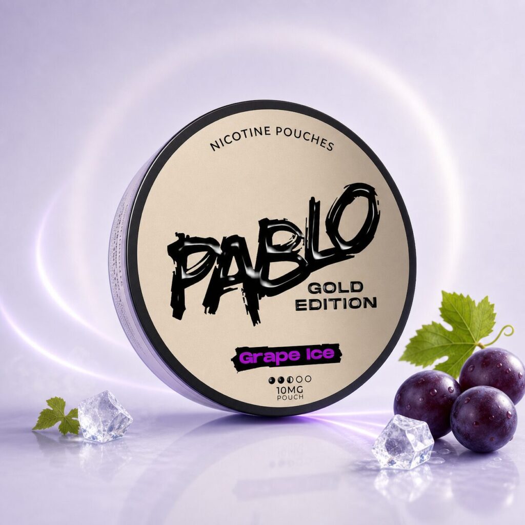 PABLO Gold Edition Grape Ice Nicotine Pouches 17mg