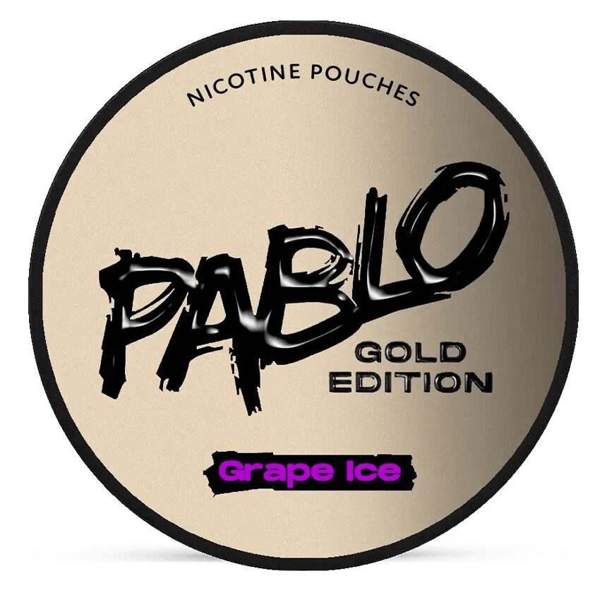 PABLO Gold Edition Grape Ice Nicotine Pouches 17mg