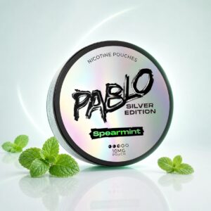 PABLO Silver Edition Spearmint Nicotine Pouches 10.15mg