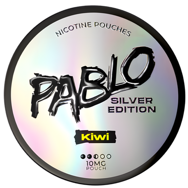 PABLO Silver Edition Kiwi Nicotine Pouches 10mg