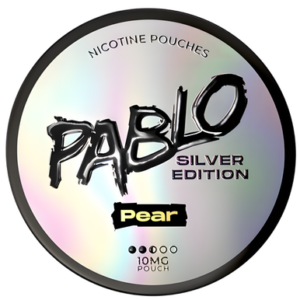 PABLO Silver Edition Pear Nicotine Pouches 10mg