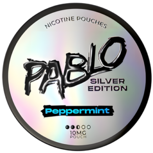 PABLO Silver Edition Peppermint Nicotine Pouches 10mg