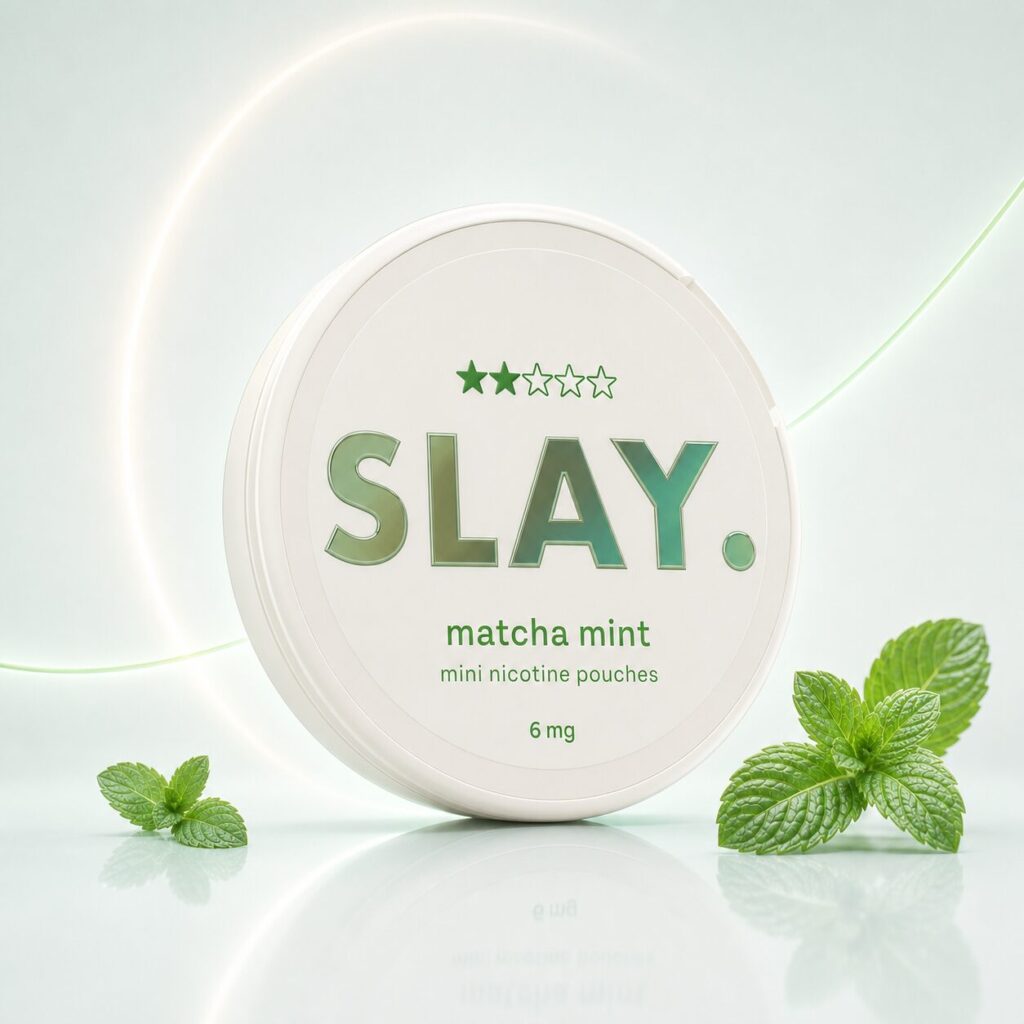 SLAY Matcha Mint Nicotine Pouches 6mg