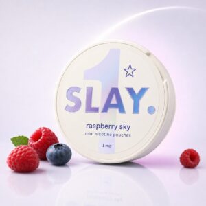 SLAY Raspberry Sky Nicotine Pouches 1mg