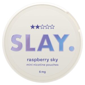 SLAY Raspberry Sky Nicotine Pouches 6mg