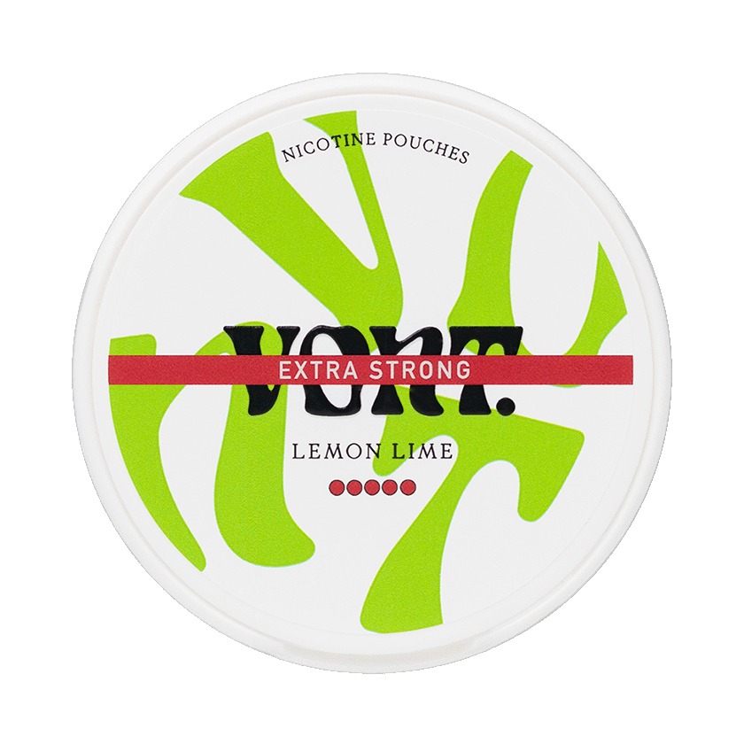 Vont Lemon Lime Extra Strong Nicotine Pouches 12mg