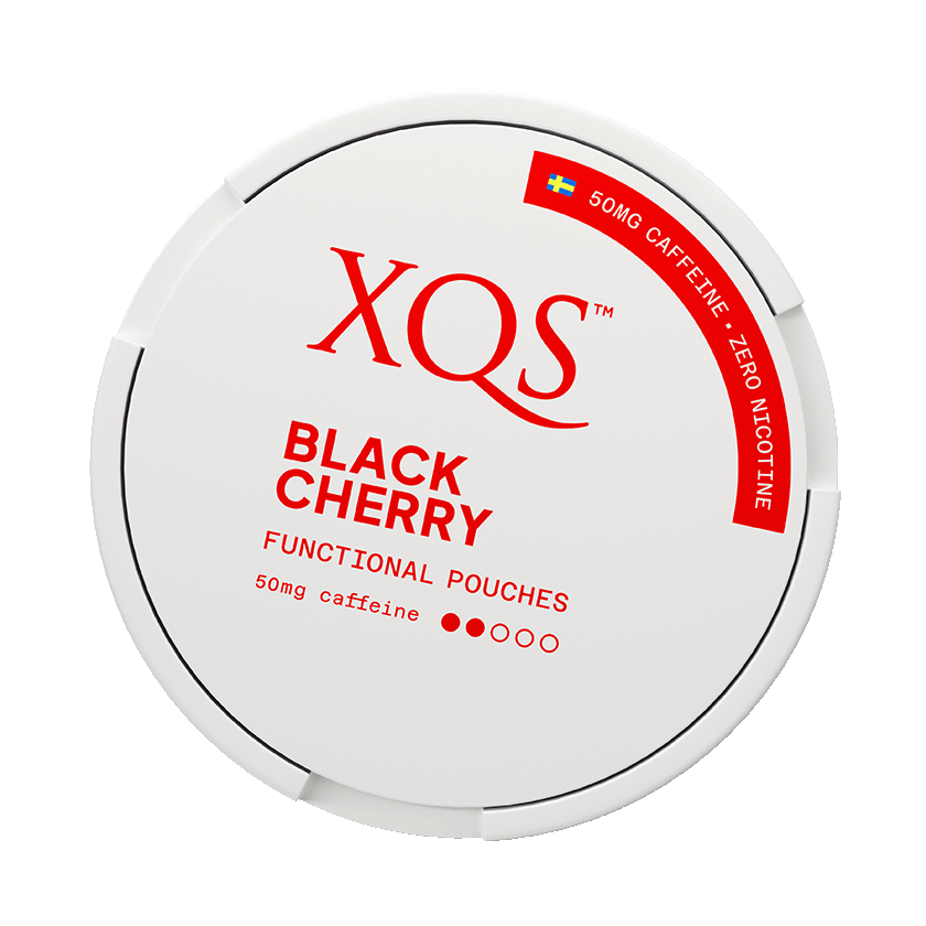 XQS Black Cherry Caffeine Pouches 50mg
