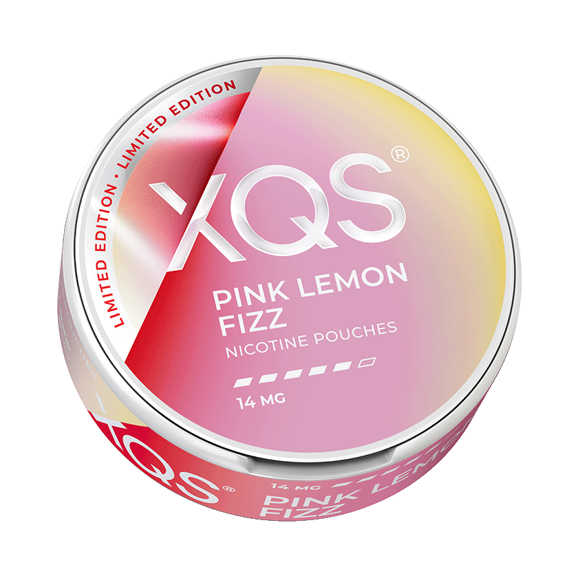 XQS Pink Lemon Fizz Nicotine Pouches 14mg