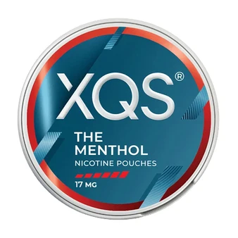 XQS The Menthol 17mg nicotine pouches tin