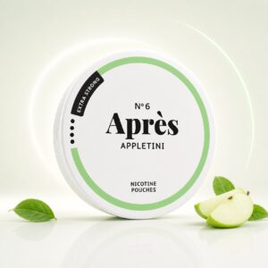 Apres Appletini 8.3mg Nicotine Pouches — 8.3mg nicotine per pouch, slim format, 20 pouches